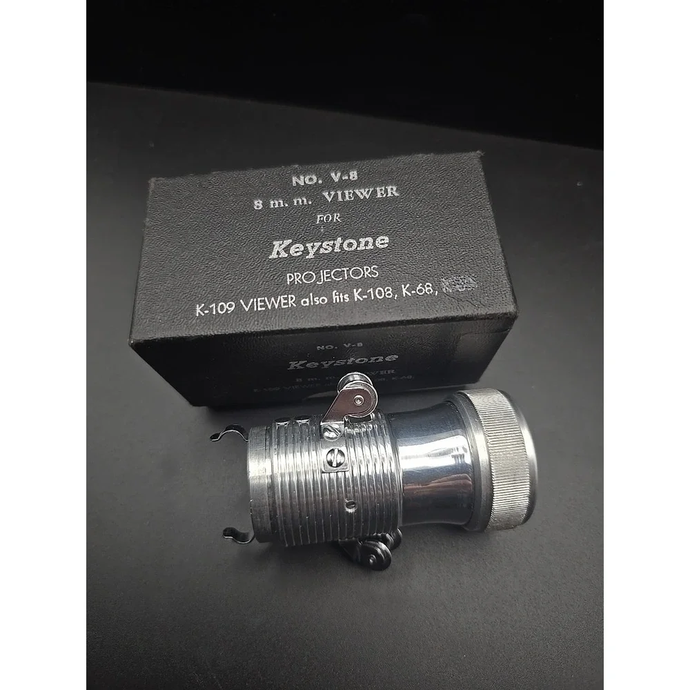 VINTAGE KEYSTONE PROJECTORS NO. V-8 8MM VIEWER FOR K-109‎ K-108 K-68